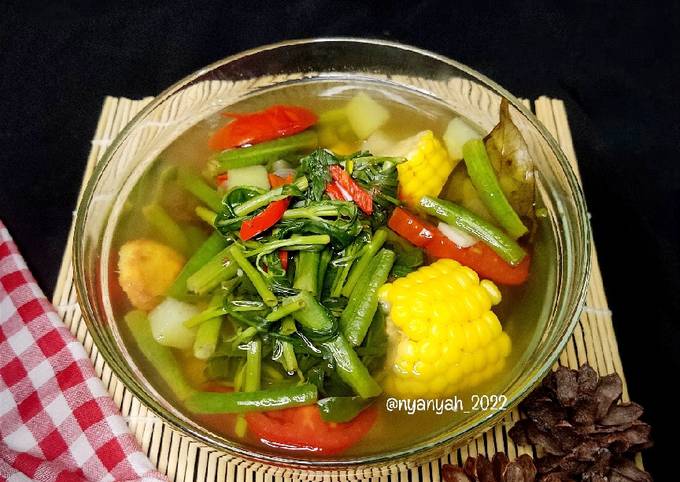 Resep Sayur Asem Kangkung Oleh Nyanyah Cookpad