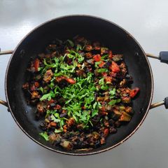 A picture of Kurkuri Bhindi 😋.