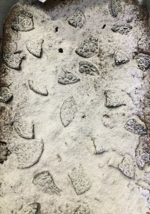 Una foto de Brownie de Oreo