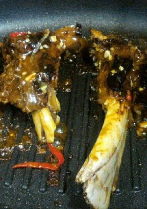 Foto resep Iga Bakar Teflon Madu Bbq Simple