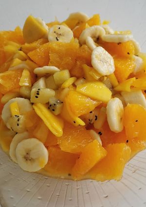 Une photo de Salade de fruits exotiques