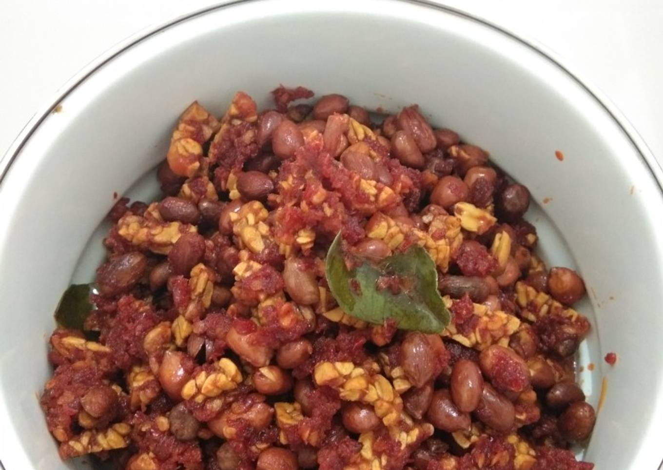 Orek Tempe Kacang Vegetarian