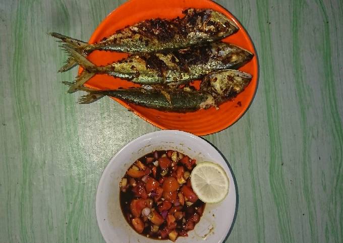 Langkah Mudah untuk mengolah Ikan Bakar + Sambal yang Lezat Sekali