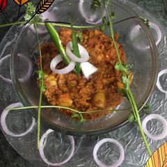 A picture of Mushrooms 🍄 butter masala.