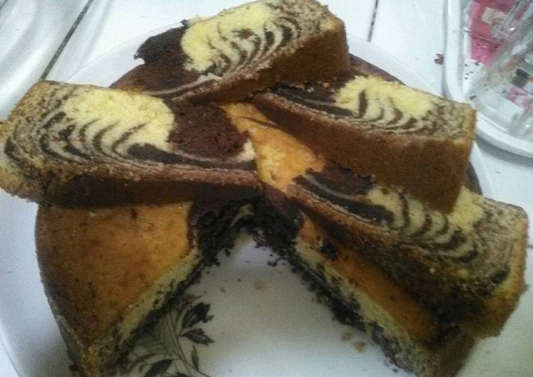 Zebra Cake Resep Ibu Rahmah