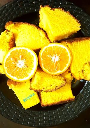 এগলেস অরেঞ্জ কেক (eggless orange cake recipe in Bengali) রেসিপির প্রধান ছবি