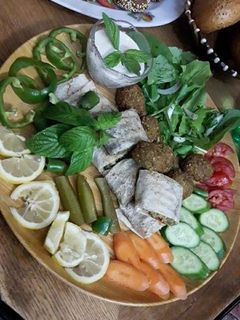 صورة لوصفة شاورما الفلافل