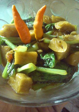 Foto resep Tumis sawi sederhana