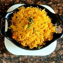 Vermicelli upma A picture of Vermicelli upma.