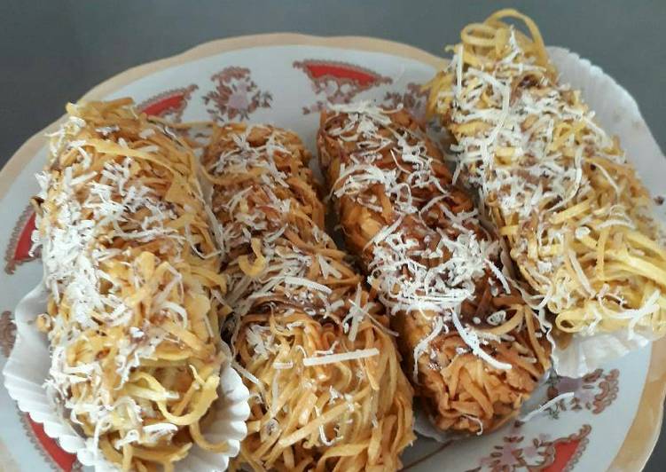 Pisang goreng crispy