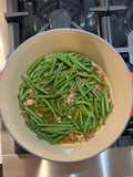 Fresh Green Beans with Bacon and Onion