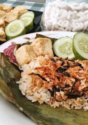 Foto resep Nasi Bakar Ayam Kemangi