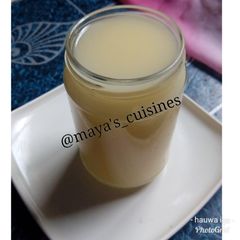 A picture of Pineapple and coconut drink(nectar).