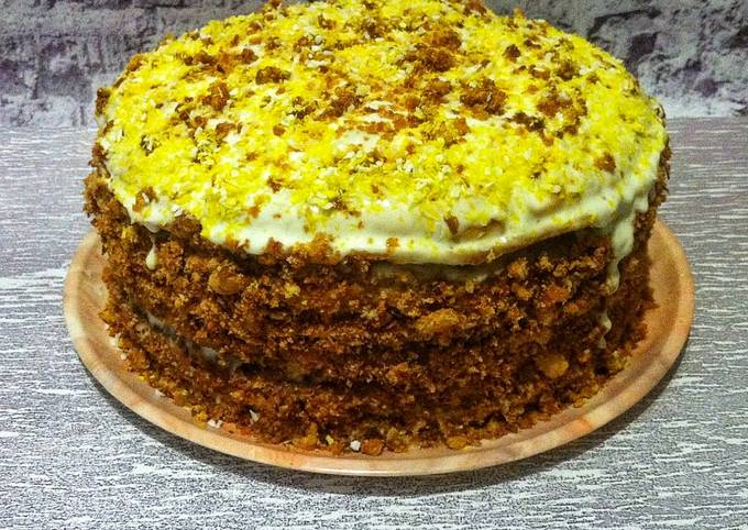 Медовик "четырёхдневный" 🍯