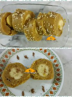 عکسی از دستور حلوا مجلسی🍌