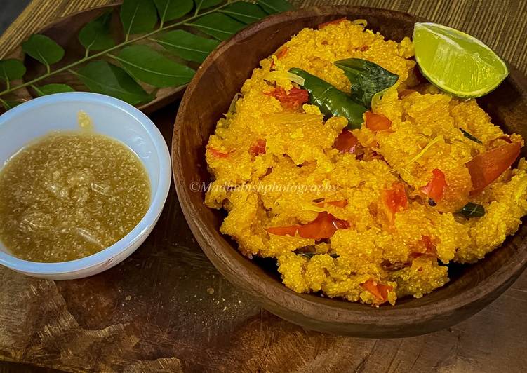 Step-by-Step Guide to Prepare Any-night-of-the-week Tomato Upma