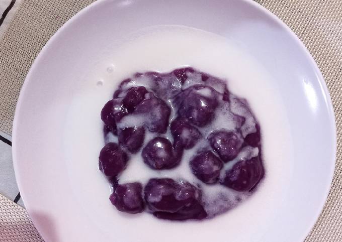 Resep Candil Ubi Ungu Resep Candil Ubi Ungu