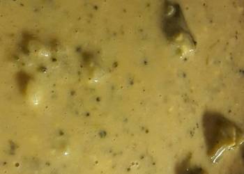 Without Fail Cooking Recipe Sherees Cheesy Creamy Broccoli Soup Delicious Simple