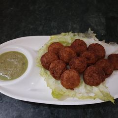 A picture of Rajma Balls.