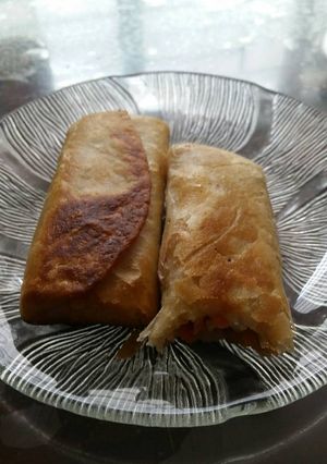 Una foto de Rollitos de verdura