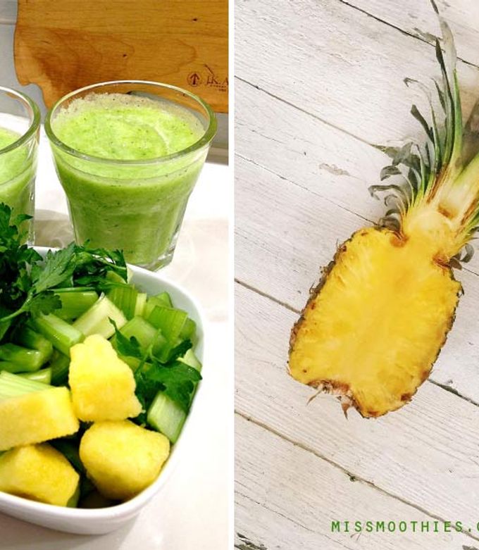 Foto principal de Batido de piña para perder peso
