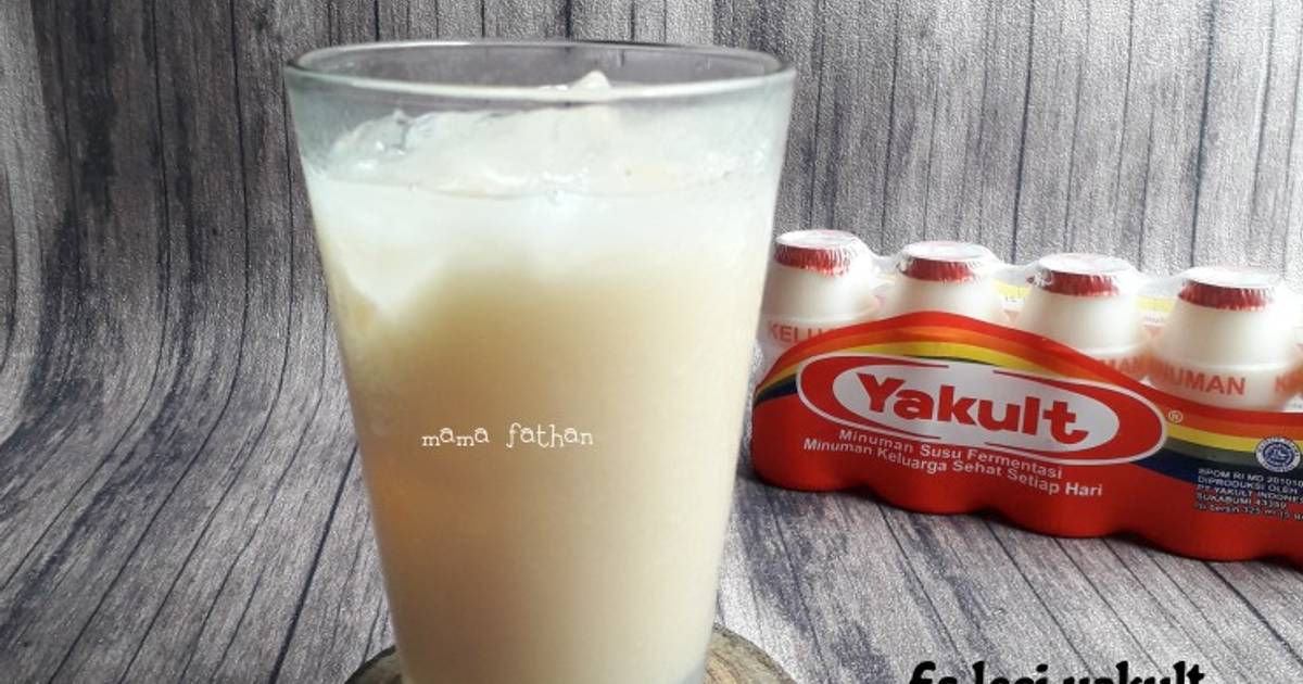 Resep Ice Lychee Yakult Aka Es Leci Yakult Oleh Mama Fathan Cookpad 4808