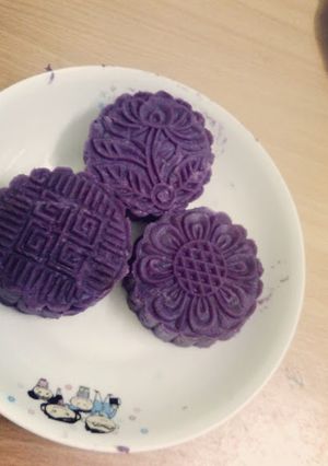 Hình của món Bánh Trung Thu Khoai Lang Tím.