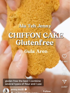 Foto resep Chiffon Cake Gluten Free