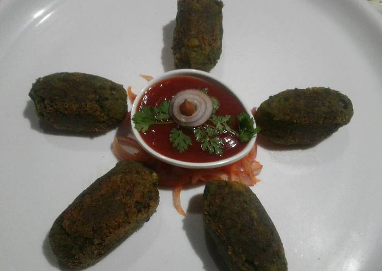 How to Make Favorite Green kabab