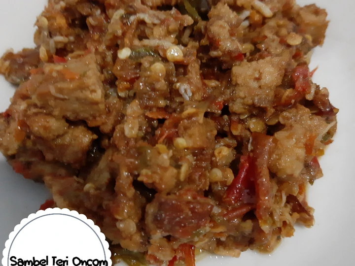 Langkah Gampang Membuat Resep Sambel Teri Oncom yang  Bikin Ketagihan Anti Ribet, Lezat