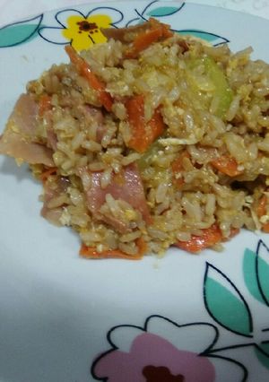 Foto principal de Arroz con calabacín y salsa de soja