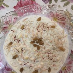A picture of Vermicelli kheer.