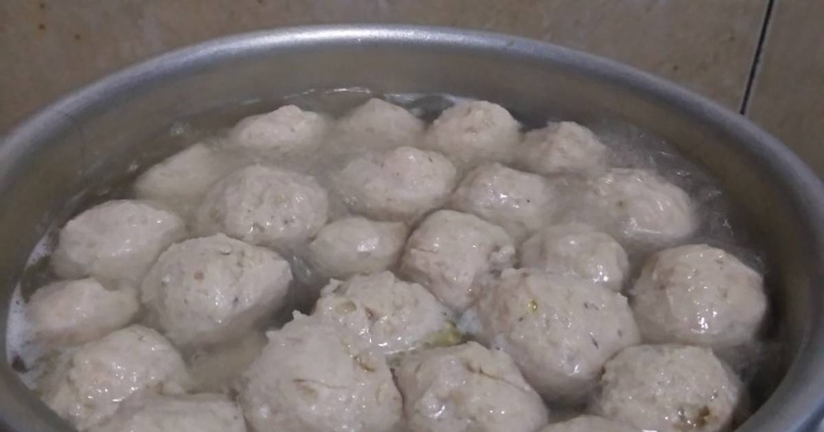 33 Resep Bakso Ayam Sapi Kental Enak Dan Mudah Cookpad