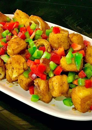 Hình của món ĐẬU HŨ, MÌ CĂN SỐT CÀ RI.