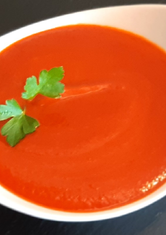 Una foto de Coulis de pimientos del piquillo