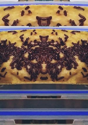 Foto resep Bolu Pisang Coklat Simple