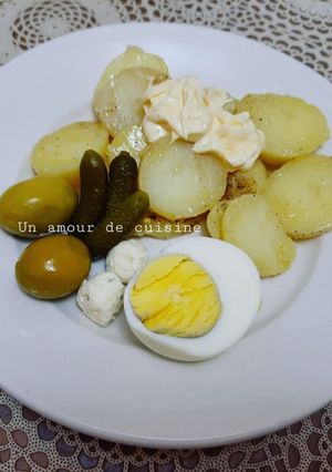 Une photo de Salade de pommes de terre