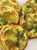 Quiche salata Salmone e broccoli