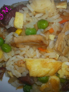 Una foto de Arroz frito chino