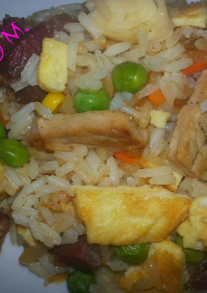 Una foto de Arroz frito chino
