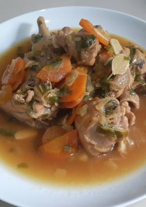 Foto resep Ayam Kecap Wortel simple