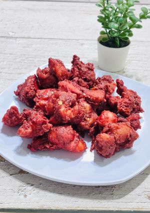 Foto resep Ayam Goreng Merah Khas Penang