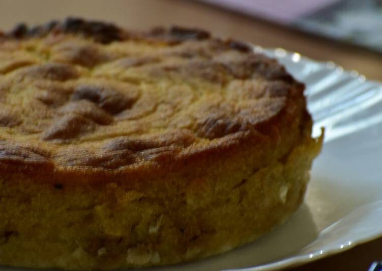 Sweet potatoes charred pitha /cake