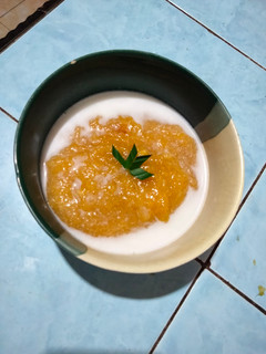 Foto resep Bubur Singkong Gula Merah Kuah Santan