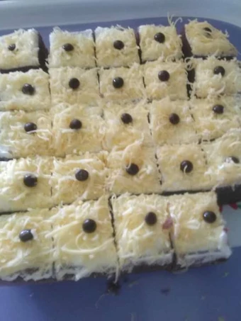 Cara Gampang Membuat Resep Cake potong ubi ungu / bolu ubi ungu yang Lezat Sekali Anti Ribet, Bisa Manjain Lidah