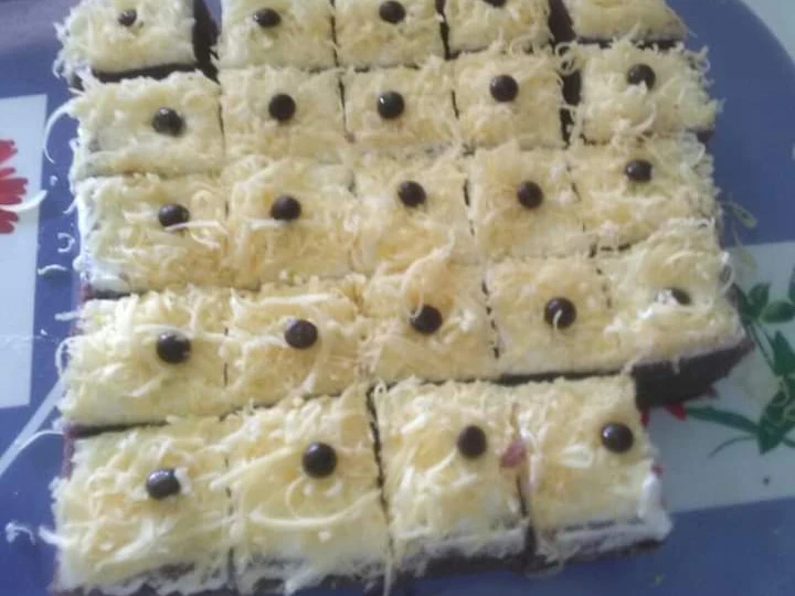 Cara Gampang Membuat Resep Cake potong ubi ungu / bolu ubi ungu yang Lezat Sekali Anti Ribet, Bisa Manjain Lidah
