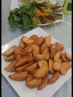 صورة لوصفة بطاطا ودجز