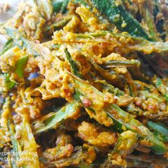 A picture of Kurkuri Bhindi.
