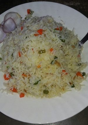 A picture of Fried rice.