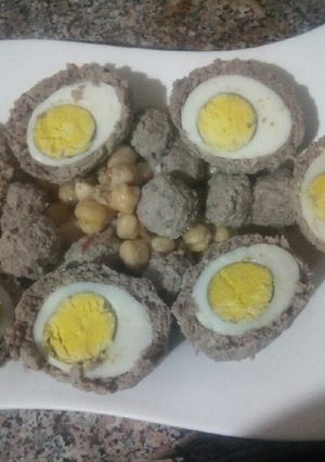 Une photo de Kefta farcie œufs